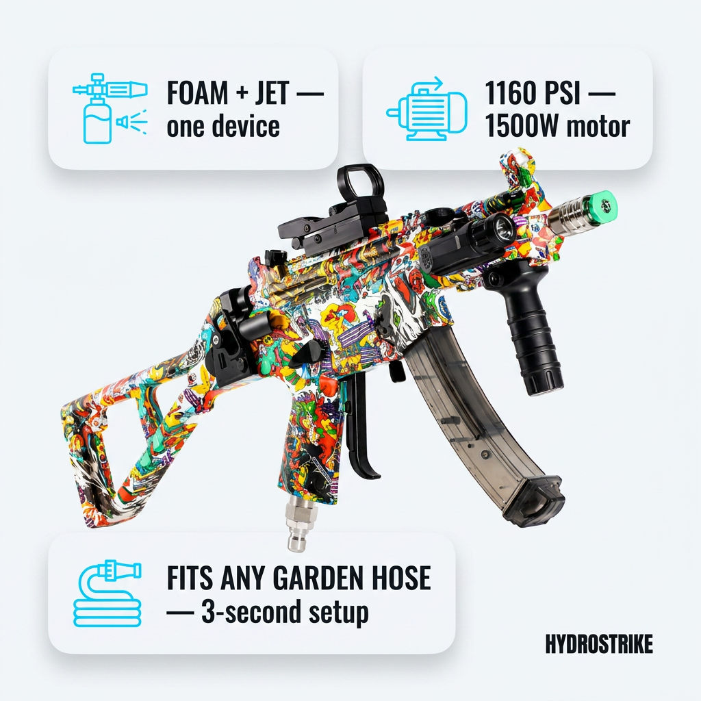 AquaBlast™ Cordless Pressure Blaster