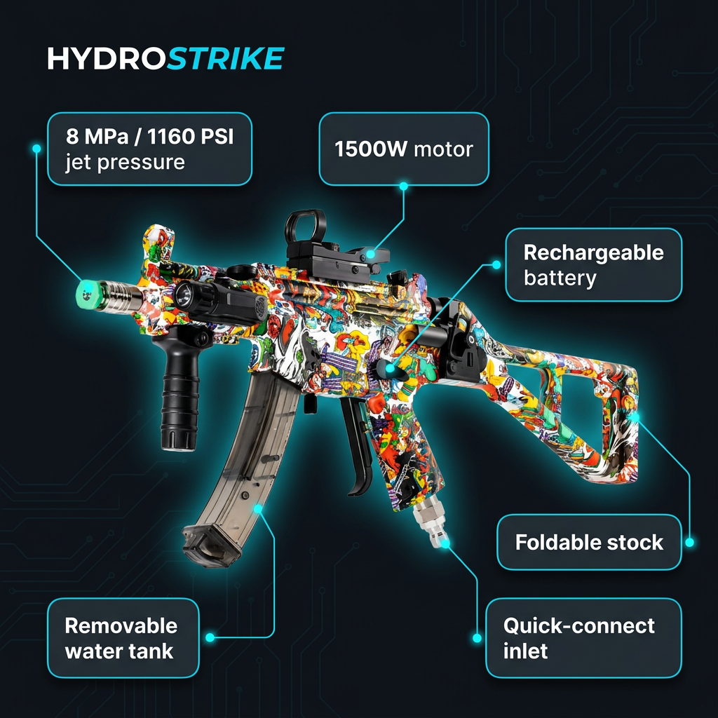 AquaBlast™ Cordless Pressure Blaster
